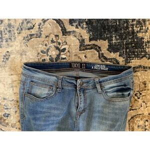 Tokyo Jeans Womens Low Rise A Taille Basse Flare Size 11